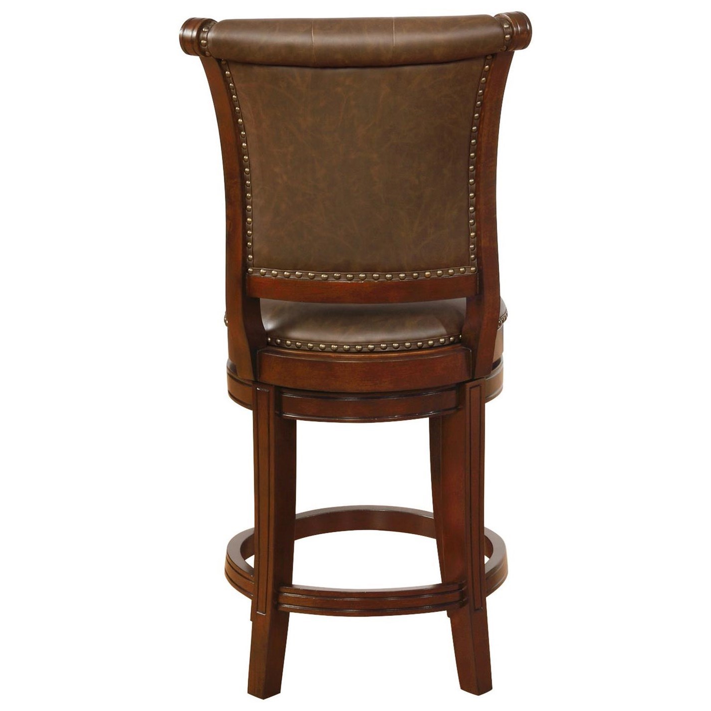 Crown Mark Bar Stools CM 2792C24ESP Traditional Swivel Counter Height